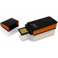 USB stick Traveling Disk I221, 2GB, BK02-2034R0151, negru/portocaliu