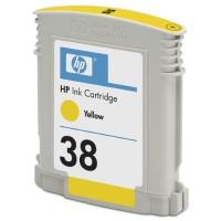 HP 38 Yellow Pigment Ink Cartridge with Vivera Ink