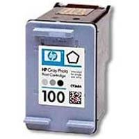 HP 100 Grey Photo Inkjet Print Cartridge with Vivera Inks, 15 ml