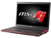 Laptop MSI GX720X-241EU  17" Intel Core2 Duo P8400 2.26GHz 4GB 320GB Webcam, subwoofer, HDMI