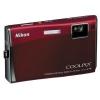 Camera foto Nikon COOLPIX S60 (bordeaux red), 10.0 MP