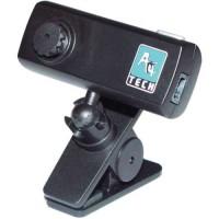 Webcam for notebook, mini design, CMOS 640x480 (350K pixels), clip-on, 360 degree rotation, support NetMeeting; Conectare: USB