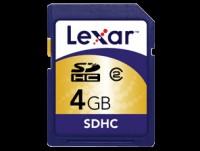 Card memorie Lexar Secure Digital 4GB SDHC