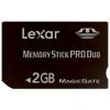 Card memorie lexar memory stick pro duo 2gb