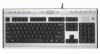 Tastatura cu fir ultra slim A4Tech KLS-7MU PS (Silver Black)