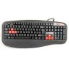 Professional Game Keyboard;104but + 8 Taste Predefinite; 4xFast; Rezistent la apa; conectare PS2,