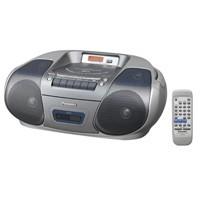 Radiocasetofon Panasonic, CD, telecomanda argintiu RX-D29E-S