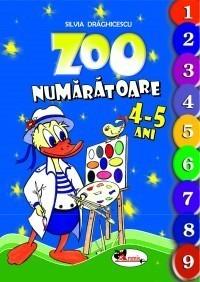 Zoo numaratoare 4 - 5 ani -  Silvia Draghicescu