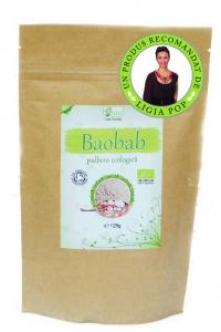 Baobab pulbere raw bio 125g