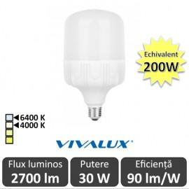 Bec Vivalux LED TURBO E27 30W 4000/6400K