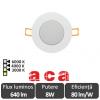 Aca lighting spot vera led rotund 8w ip65