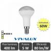 Bec led reflector vivalux 5w 400lm