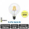 Bec LED Glob Vivalux 8W 750lm E27 GGF95