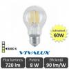 Bec led clasic vivalux 8w 720lm e27 af60