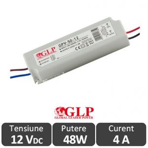 Sursa alimentare GLP LED 48W 12V IP67