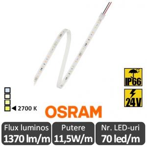 Banda LED flexibila - Osram VFP1500 827 11,5W/m 24V rola 5m alb-cald