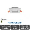 Vivalux enzo led 6w alb-neutru