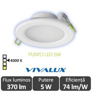 Vivalux PUNTO LED 5W alb-neutru
