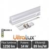 Ultralux tub led thermoplastic 14w t5 1200mm 6000k