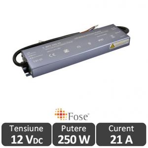 Sursa alimentare FOSE LED 250W 12V IP67
