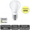 Bec led philips - corepro led bulb 7.5-8w -60w a60 e27