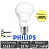 Bec led philips - corepro led bulb 3x13w a60 e27 alb-cald/alb-neutru