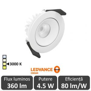 OSRAM Ledvance Spot Led Orientabil 4.5W Alb 3000 K