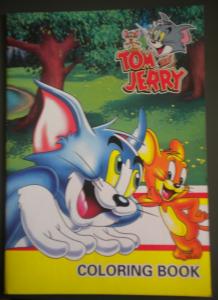 Carte de colorat Tom and Jerry