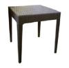 Mese ratan sintetic alexis square side table