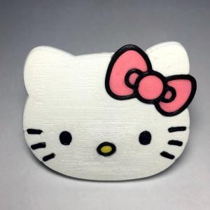 Buton plastic Hello Kitty