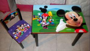 Masa copii cu 1 scaun Mickey Mouse