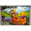 Puzzle carton 63 piese Pooh, Tigrila si Magarus