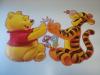 Sticker mare pooh si tigrila