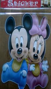 Sticker mic Mickey Mouse si Minny