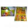Caseta de colorat cu 66 piese Pooh Family