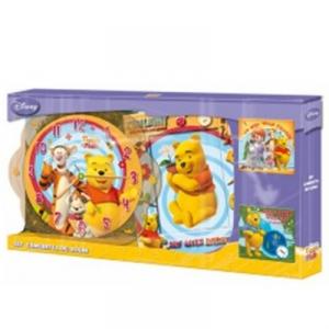 Set rama foto cu ceas - Winnie the Pooh
