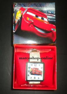 Ceas de mana pentru copii Cars Patrat in cutie cadou