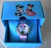 Ceas de mana rotund minnie curea roz