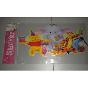 Sticker mic Pooh Family petrecere