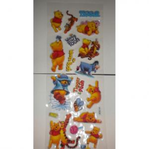 Mini stickere 3 D Pooh Family