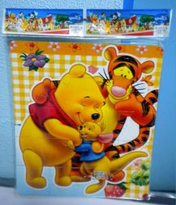 Sticker Pooh, Tigrila si Roo-roof cu 20 piese