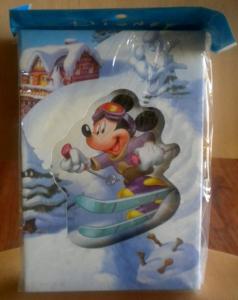 Agenda copii lacatel Mickey Mouse la schi