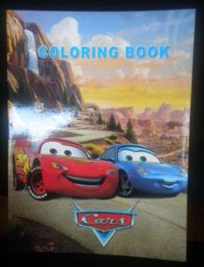 Carte de colorat Cars