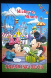 Carte de colorat mica Mickey si Minnie