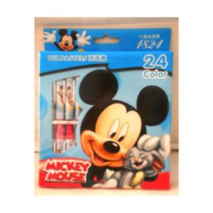 Set 24 creioane cerate Mickey Mouse