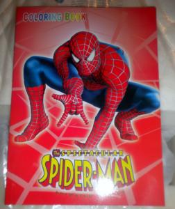 Carte de colorat Spiderman