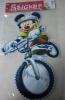Sticker mickey pe bicicleta mic