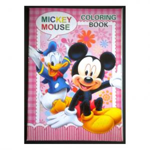 Carte de colorat mica Mickey si Donald