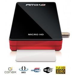 Receptor Digital Amiko Micro HD Rosu