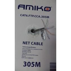 Cablu AMIKO CAT6e FTP CCA 305m